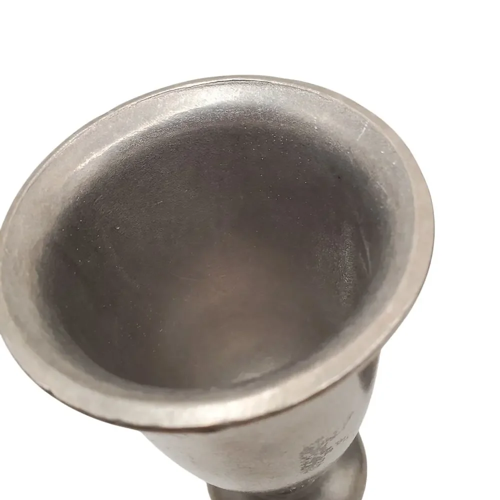 Vintage‎ Wilton Armetale Pewter Water Wine Goblets  Plough Tavern Style Set of 2